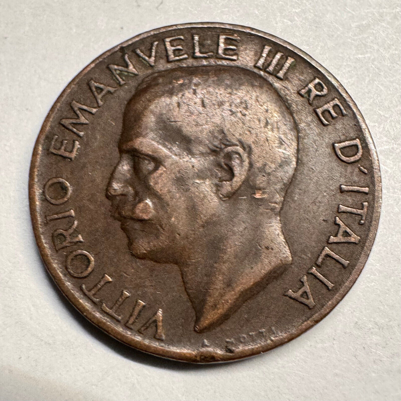 1933 Italy 5 Centesimi - Beautiful Coin - #A-025