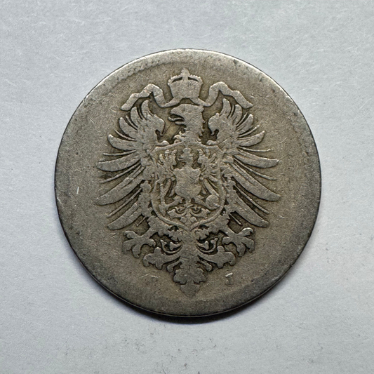 1876 Germany 10 Pfennig - Beautiful Coin - #B-025