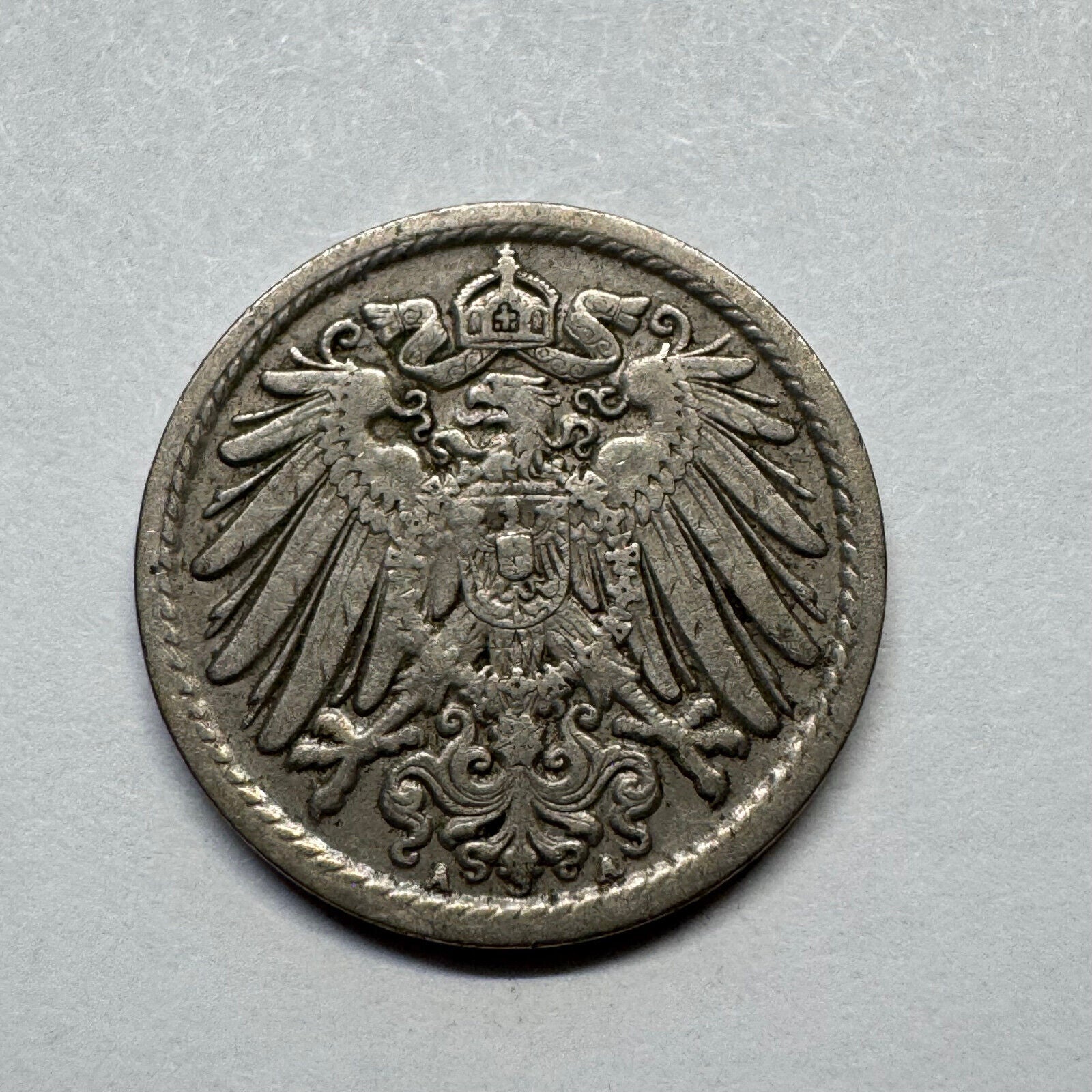 1910 Germany 5 Pfennig - Beautiful Coin - #B-017