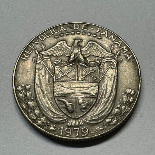 Panama 1979 1/10 Balboa - Beautiful Coin - #A-008