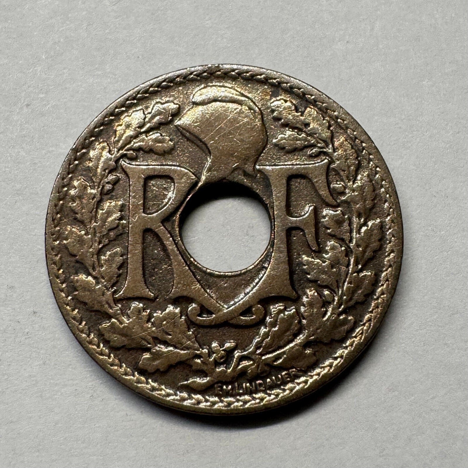 1925 France 10 Centimes - Beautiful Coin - #B-037