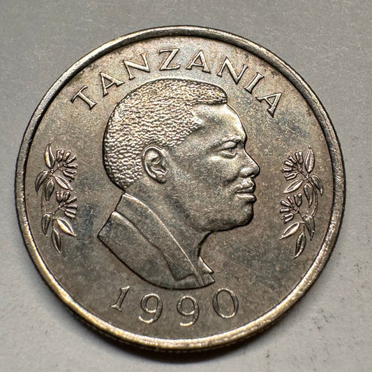 1990 Tanzania 50 Senti - Beautiful Coin - #A-045