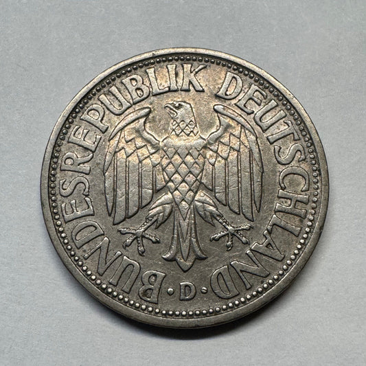 1950 Germany 1 Mark - Beautiful Coin - #B-030