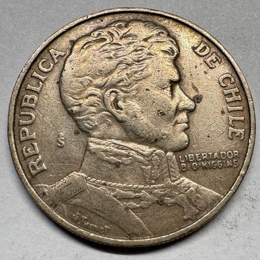 1976 Chile 1 Peso - Beautiful Coin - #A-053