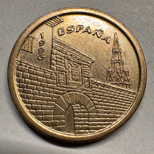 1996 Spain 5 Pesetas - Beautiful Coin - #A-031