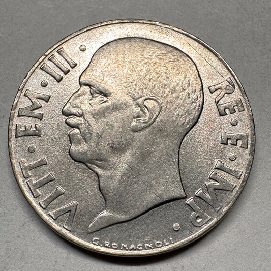 1943 Italy 20 Centesimi - Beautiful Coin - #A-045