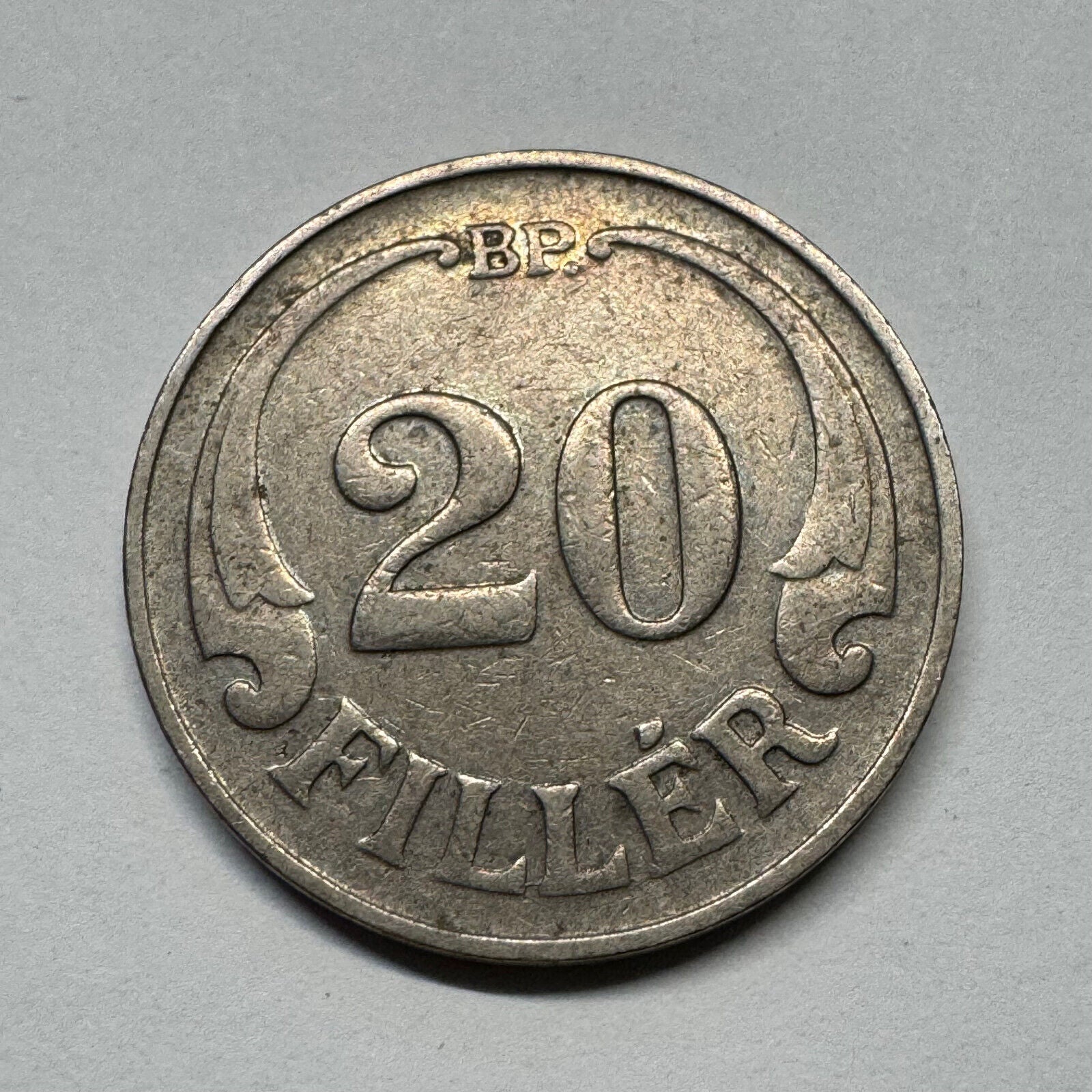 1926 Hungary 20 Filler - Beautiful Coin - #B-055