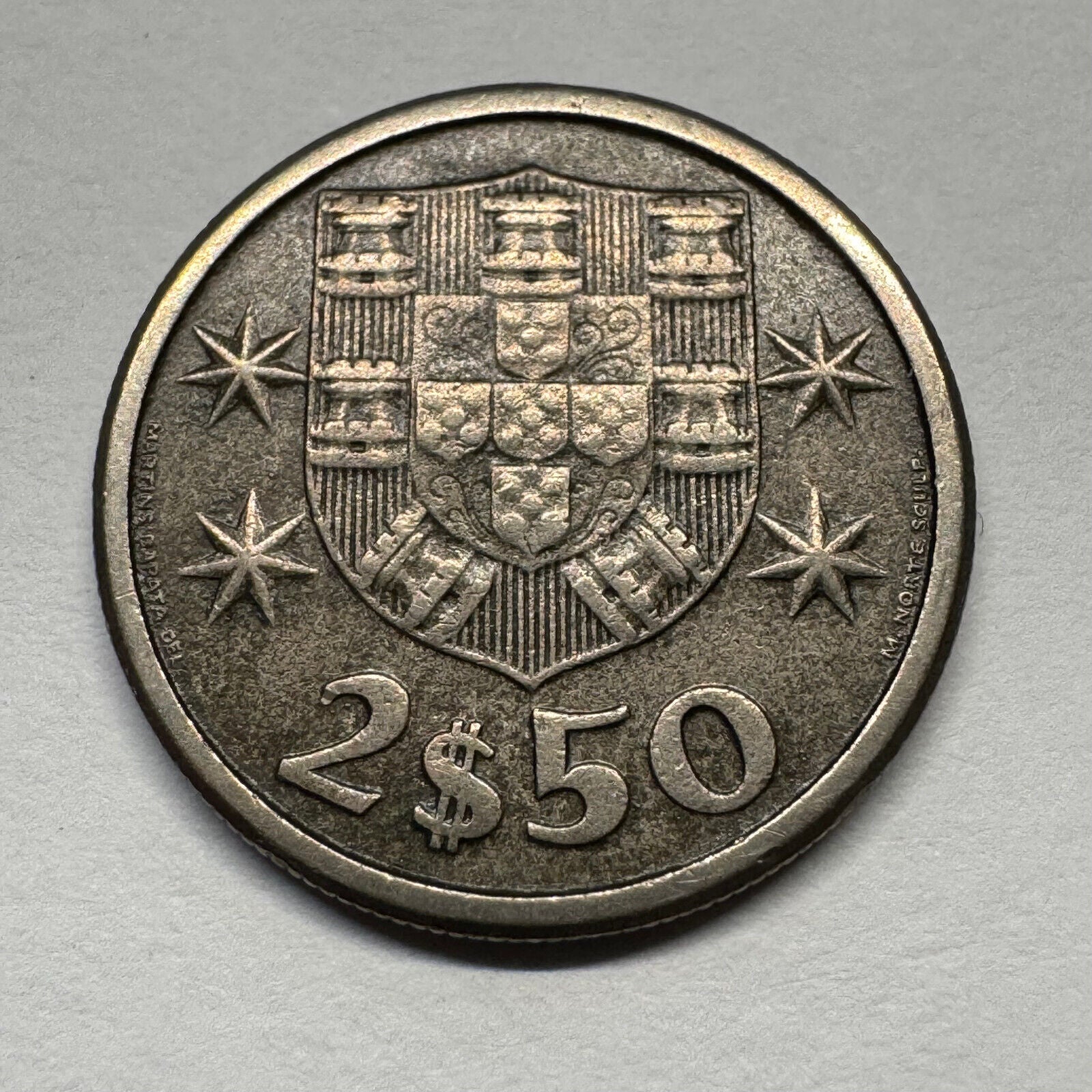 1963 Portugal 2.50 Escudos - Beautiful Coin - #B-057