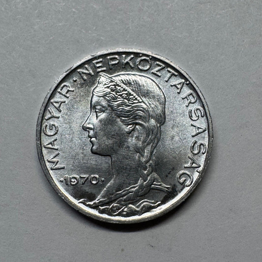 1970 Hungary 5 Filler - Beautiful Coin - #B-017