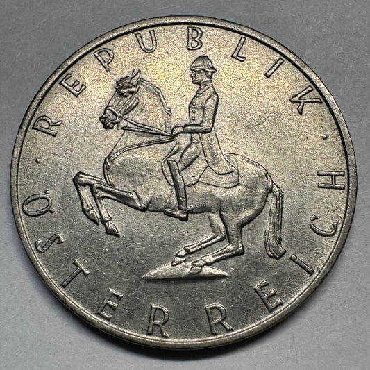 1969 Austria 5 Schilling - Beautiful Coin - #A-070