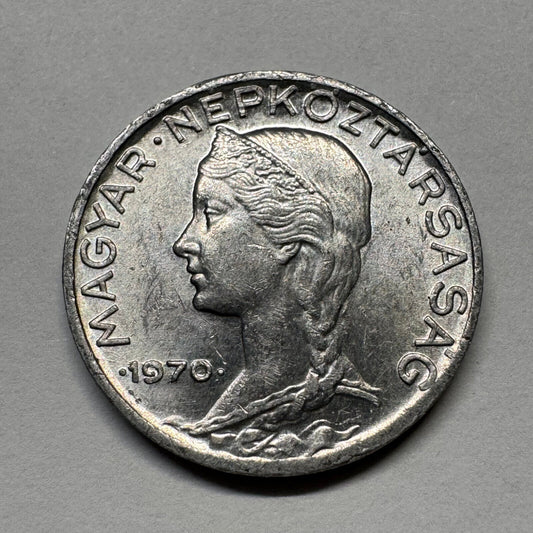 1970 Hungary 5 Filler - Beautiful Coin - #B-052