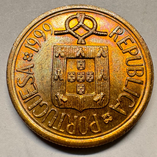 1999 Portugal 10 Escudos - Beautiful Coin - #A-024