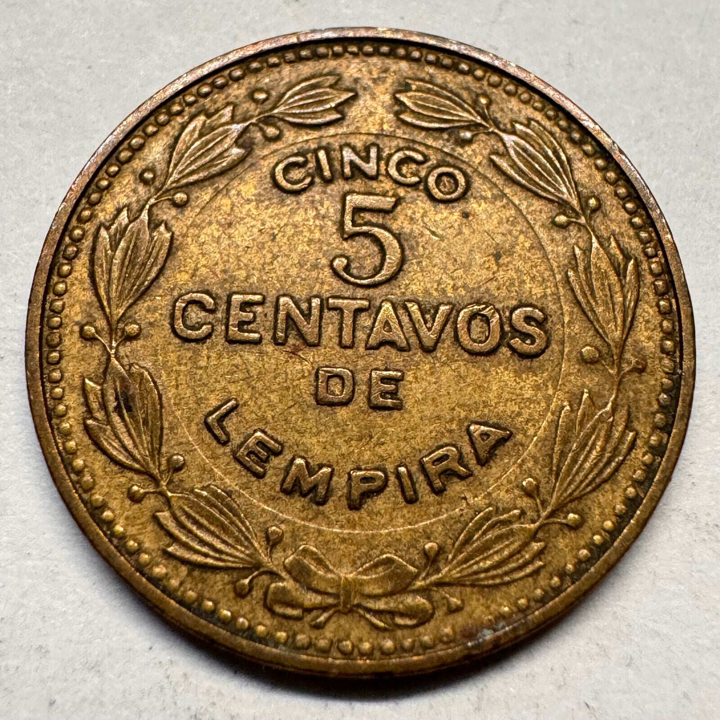 1975 Honduras 5 Centavos - Beautiful Coin - #A-056