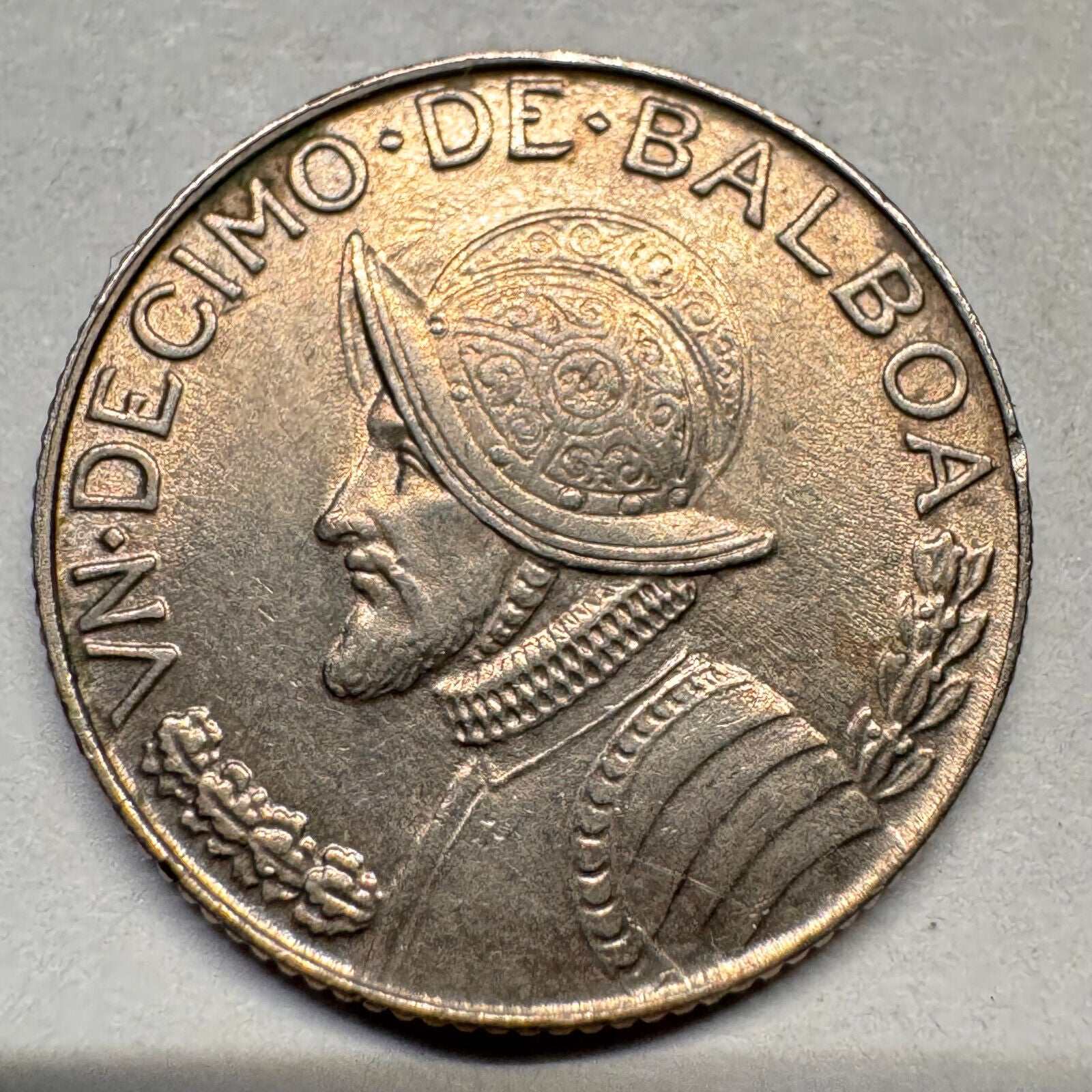 1966 Panama 1/10 Balboa - Beautiful Coin - #A-023