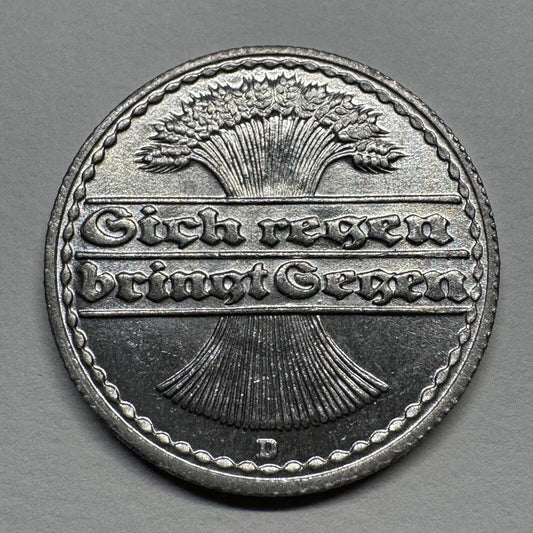 1922 Germany 50 Pfennig - Beautiful Coin - #B-059