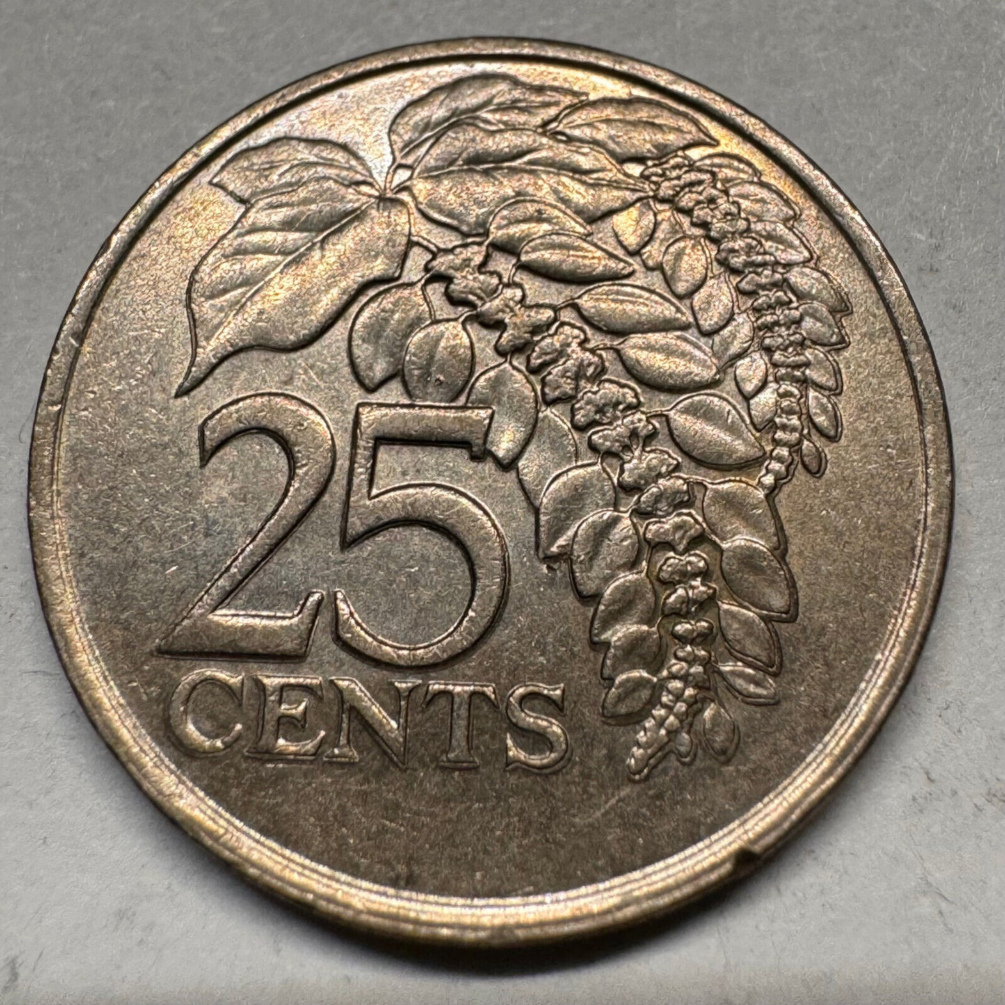 1993 Trinidad 25 Cents - Beautiful Coin - #A-029