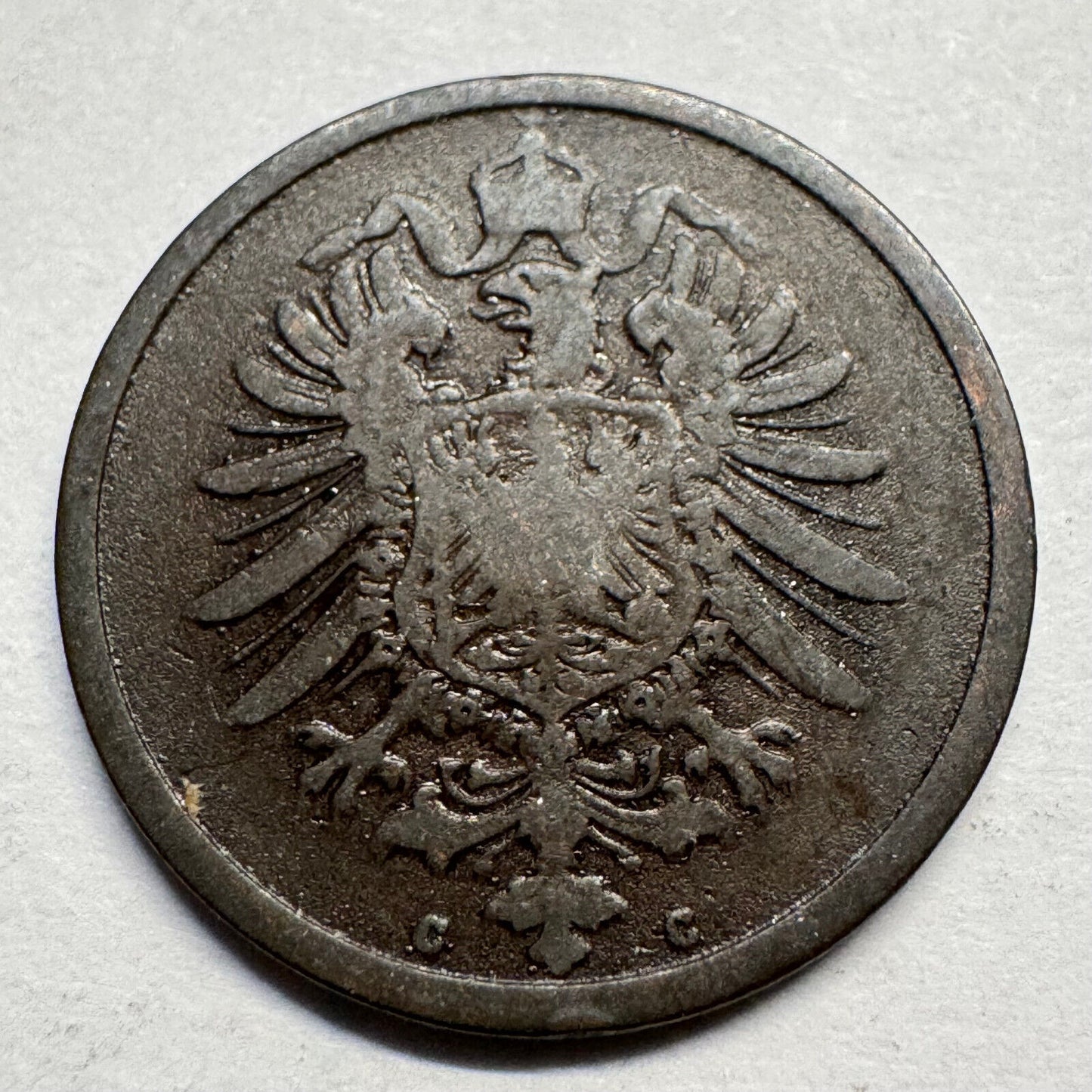 1875 Germany 2 Pfennig - Beautiful Coin - #A-086