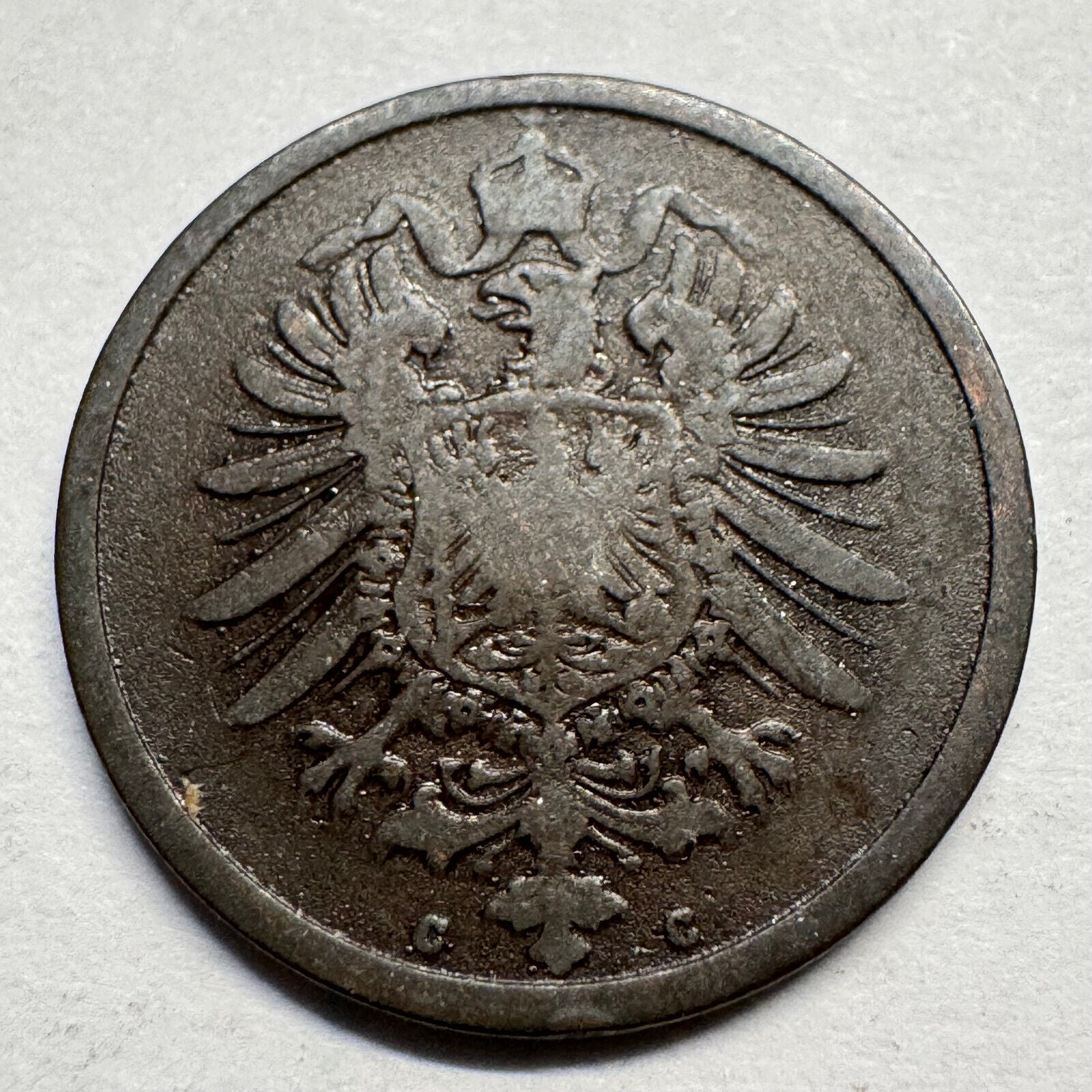 1875 Germany 2 Pfennig - Beautiful Coin - #A-086