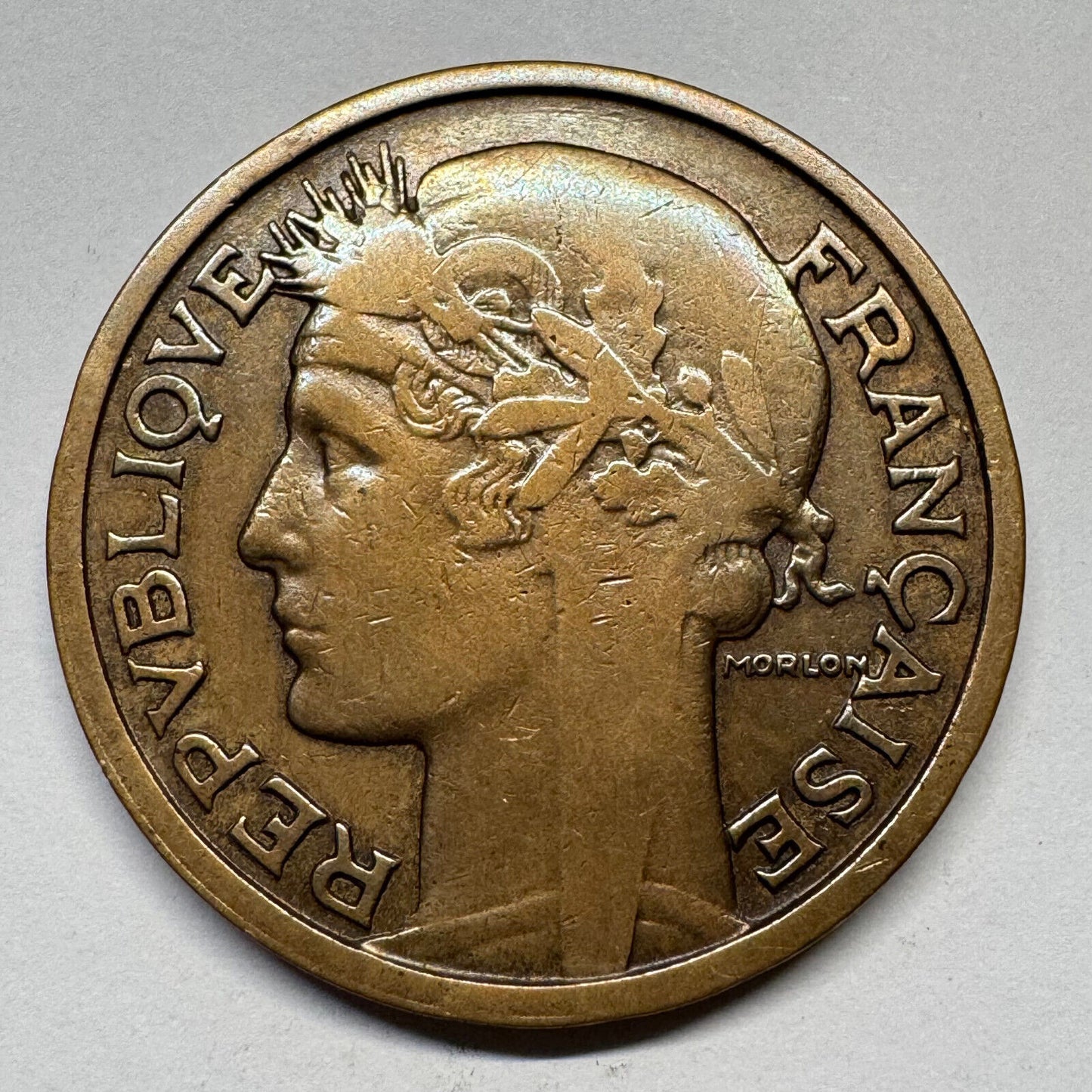 1932 France 2 Francs - Beautiful Coin - #B-041