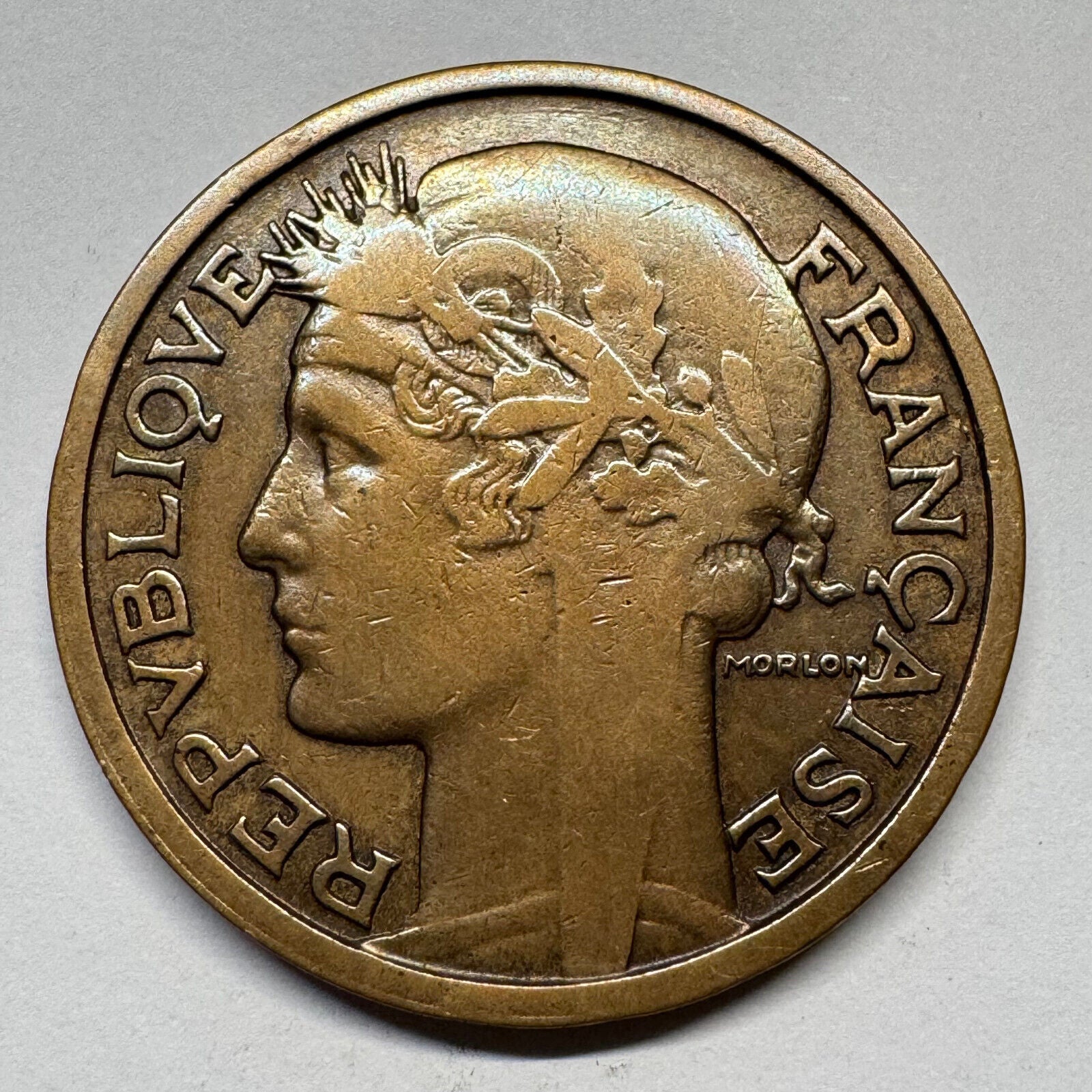 1932 France 2 Francs - Beautiful Coin - #B-041