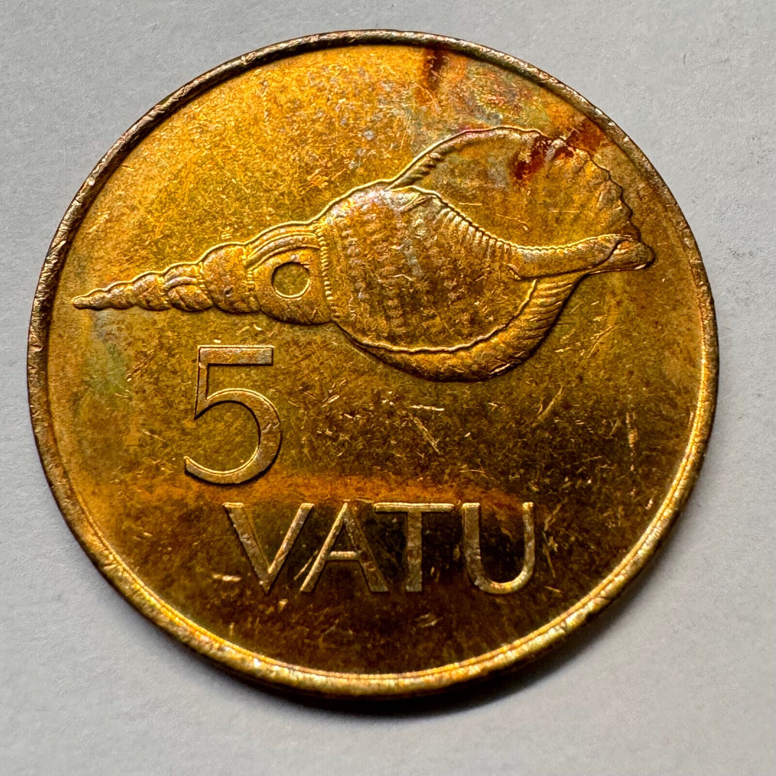 2002 Vanuatu 5 Vatu - Beautiful Coin - #A-032