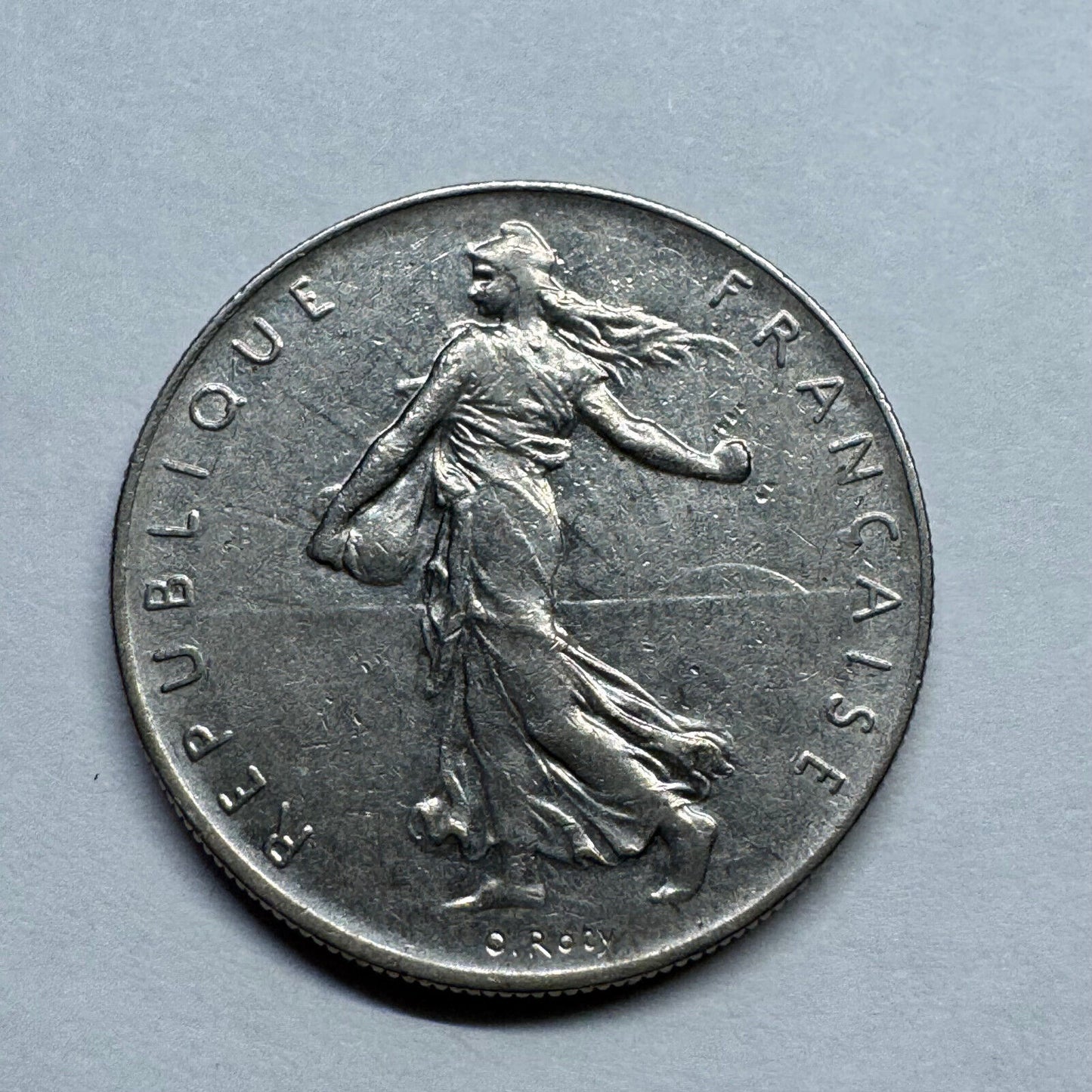 1960 France 1 Franc - Beautiful Coin - #B-008
