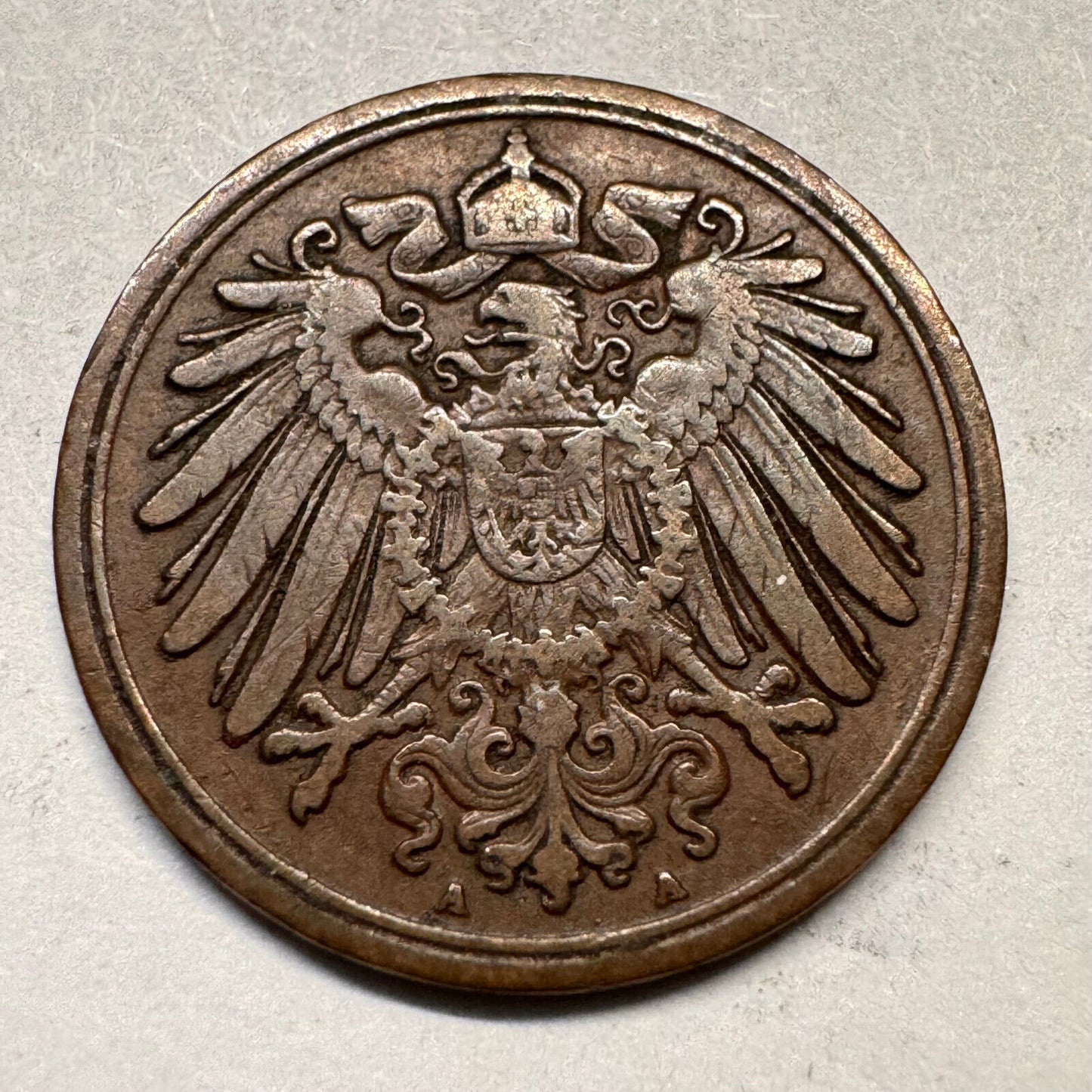 1912 Germany 1 Pfennig - A - Beautiful Coin - #A-031