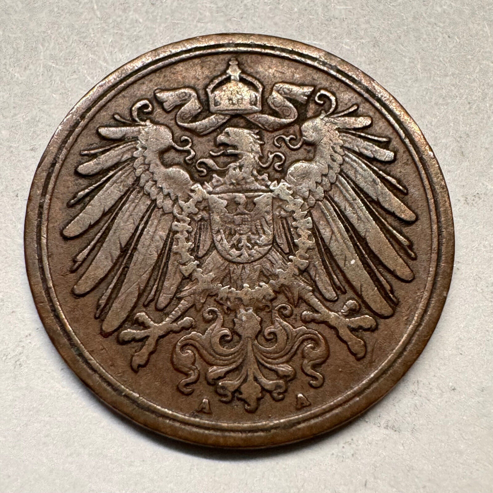 1912 Germany 1 Pfennig - A - Beautiful Coin - #A-031