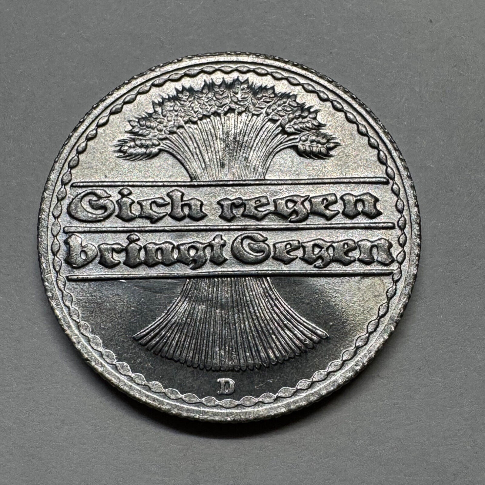 1922 Germany 50 Pfennig - Beautiful Coin - #B-003