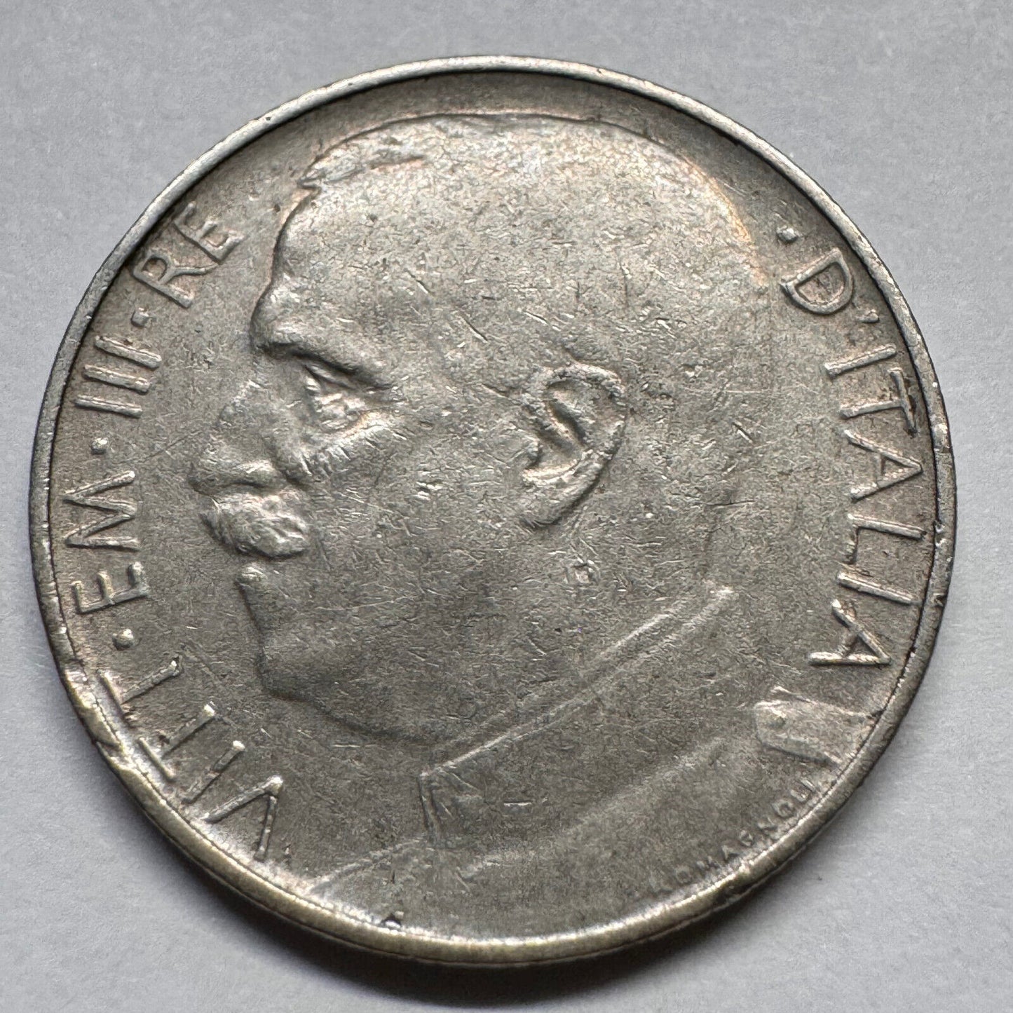 1925 Italy 50 Centesimi - Beautiful Coin - #A-067