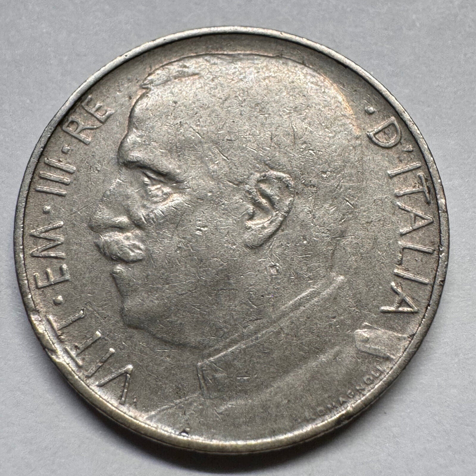 1925 Italy 50 Centesimi - Beautiful Coin - #A-067