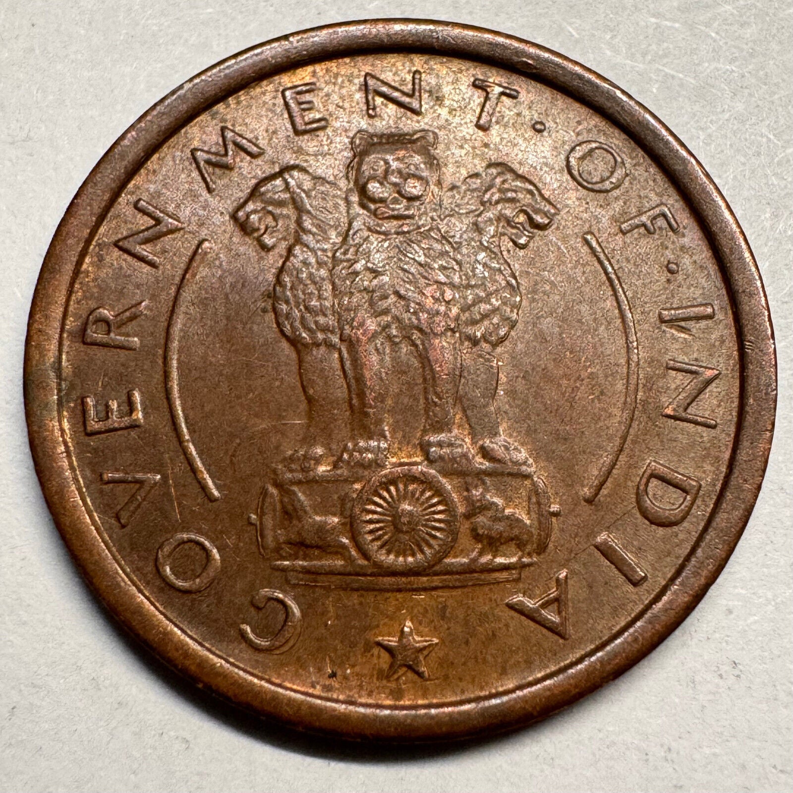 1953 India 1 Pice - Beautiful Coin - #A-039