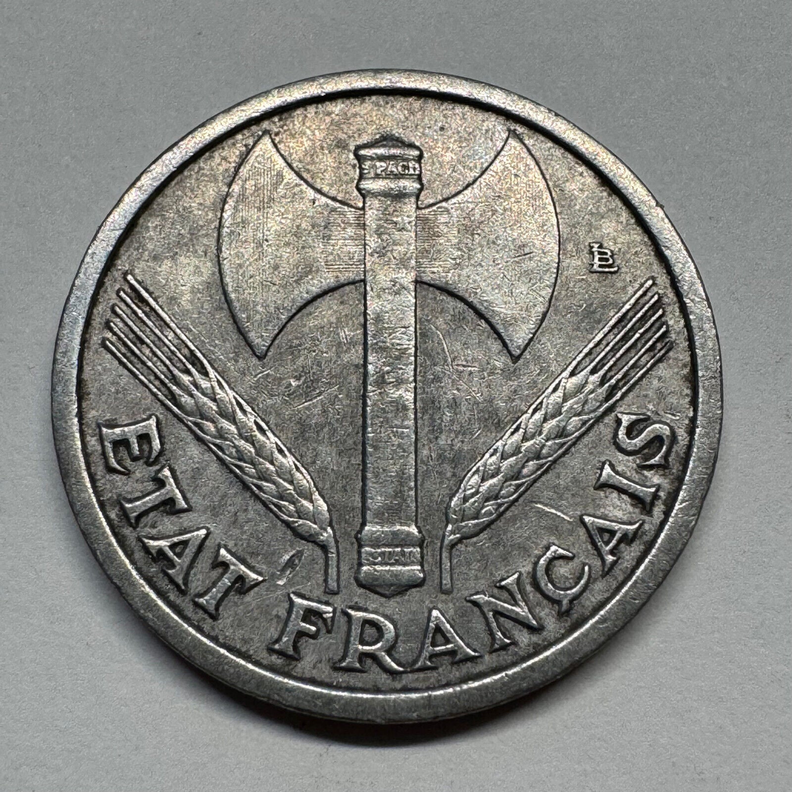 1942 France 1 Franc - Beautiful Coin - #B-054