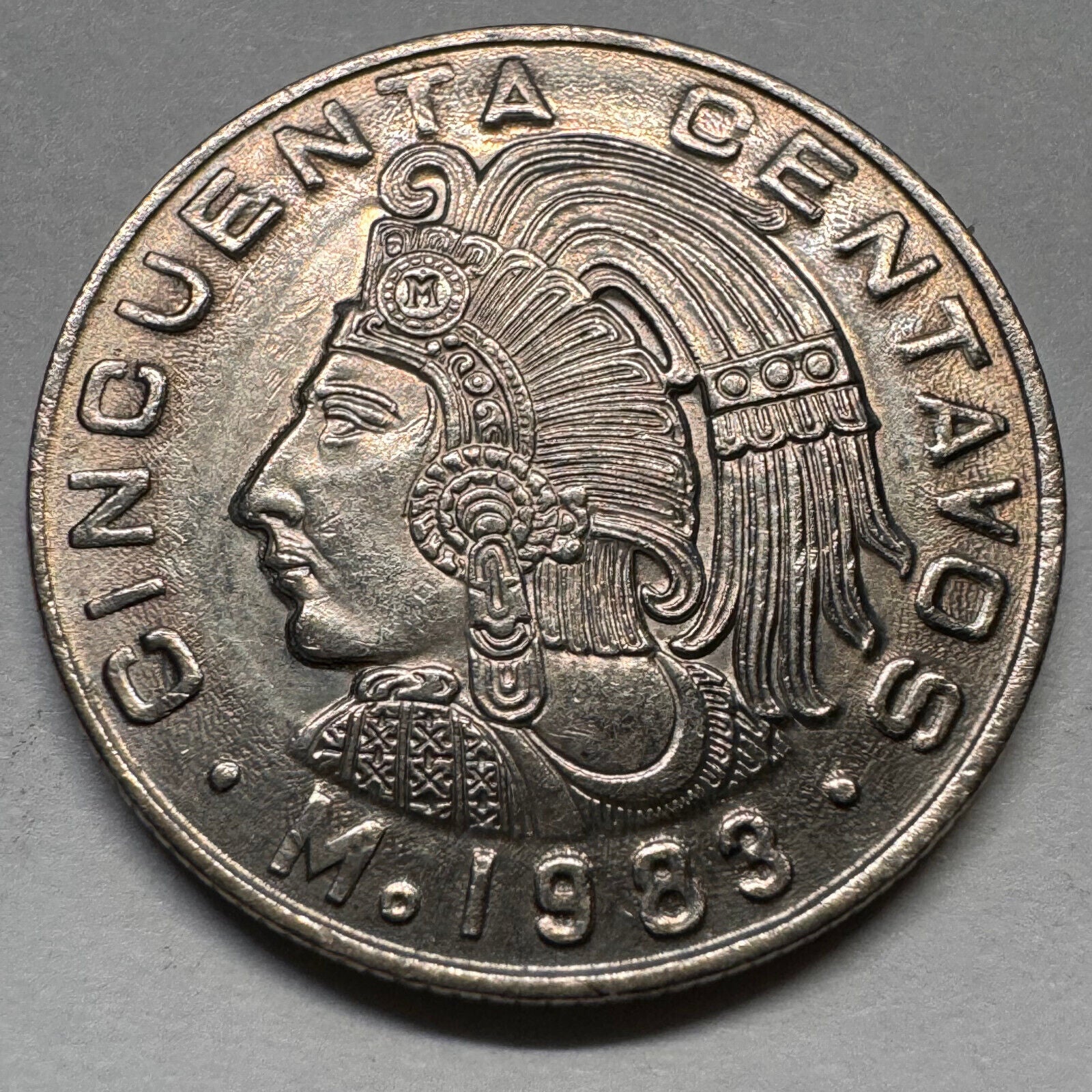 1983 Mexico 50 Centavos - Beautiful Coin - #A-067