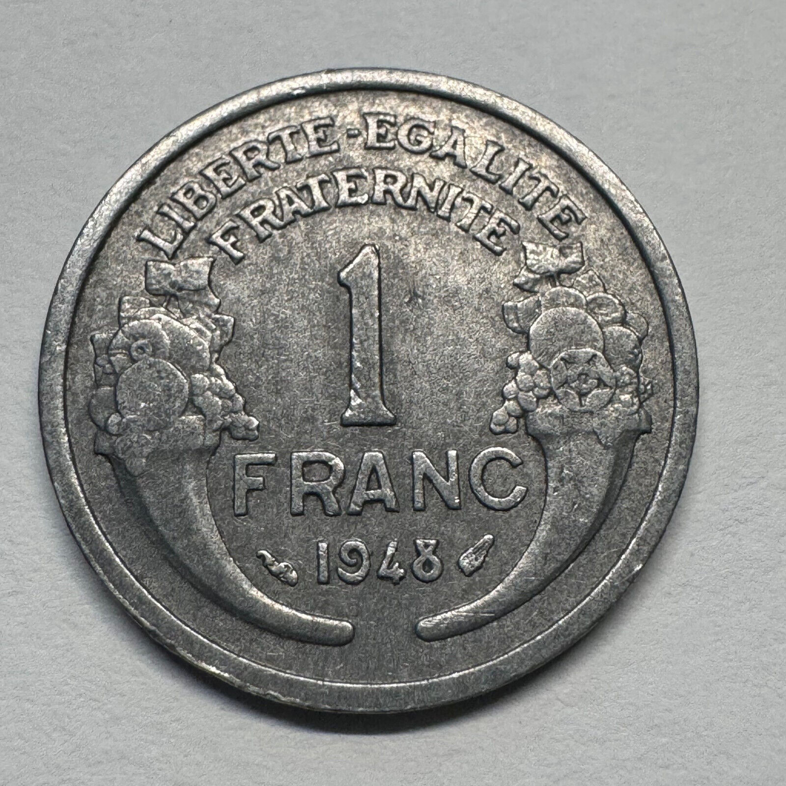 1948 France 1 Franc - Beautiful Coin - #B-040