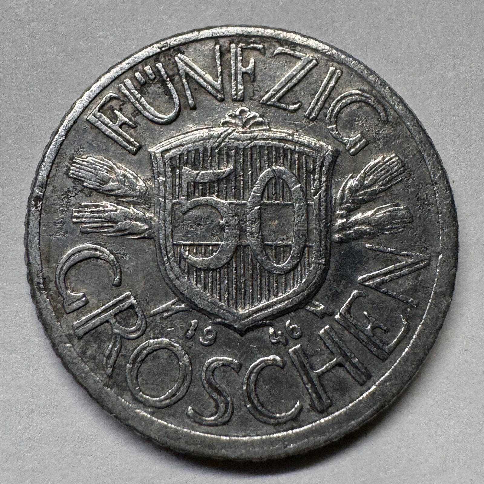 1946 Austria 50 Groschen - Beautiful Coin - #A-055