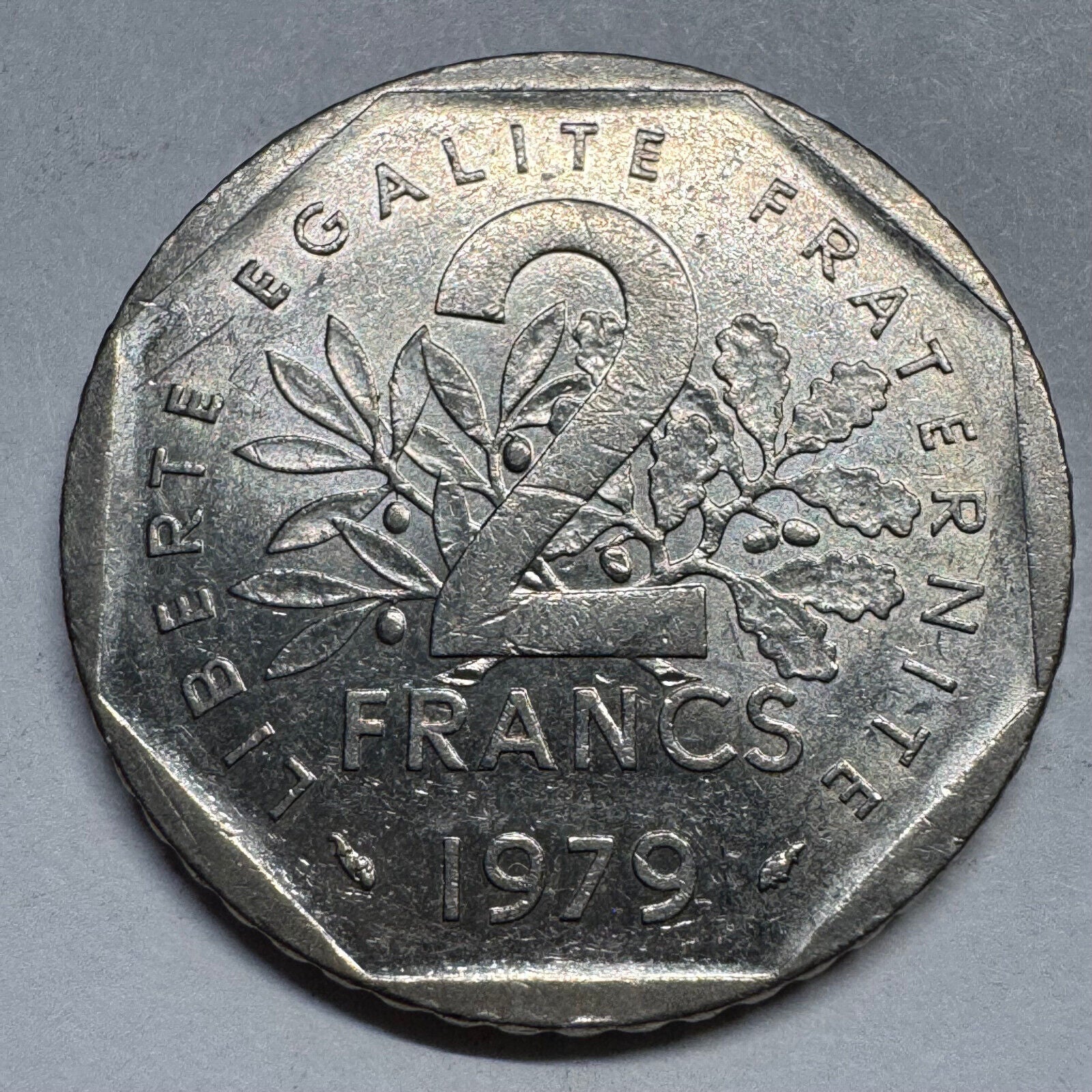 1979 France 2 Francs - Beautiful Coin - #A-078