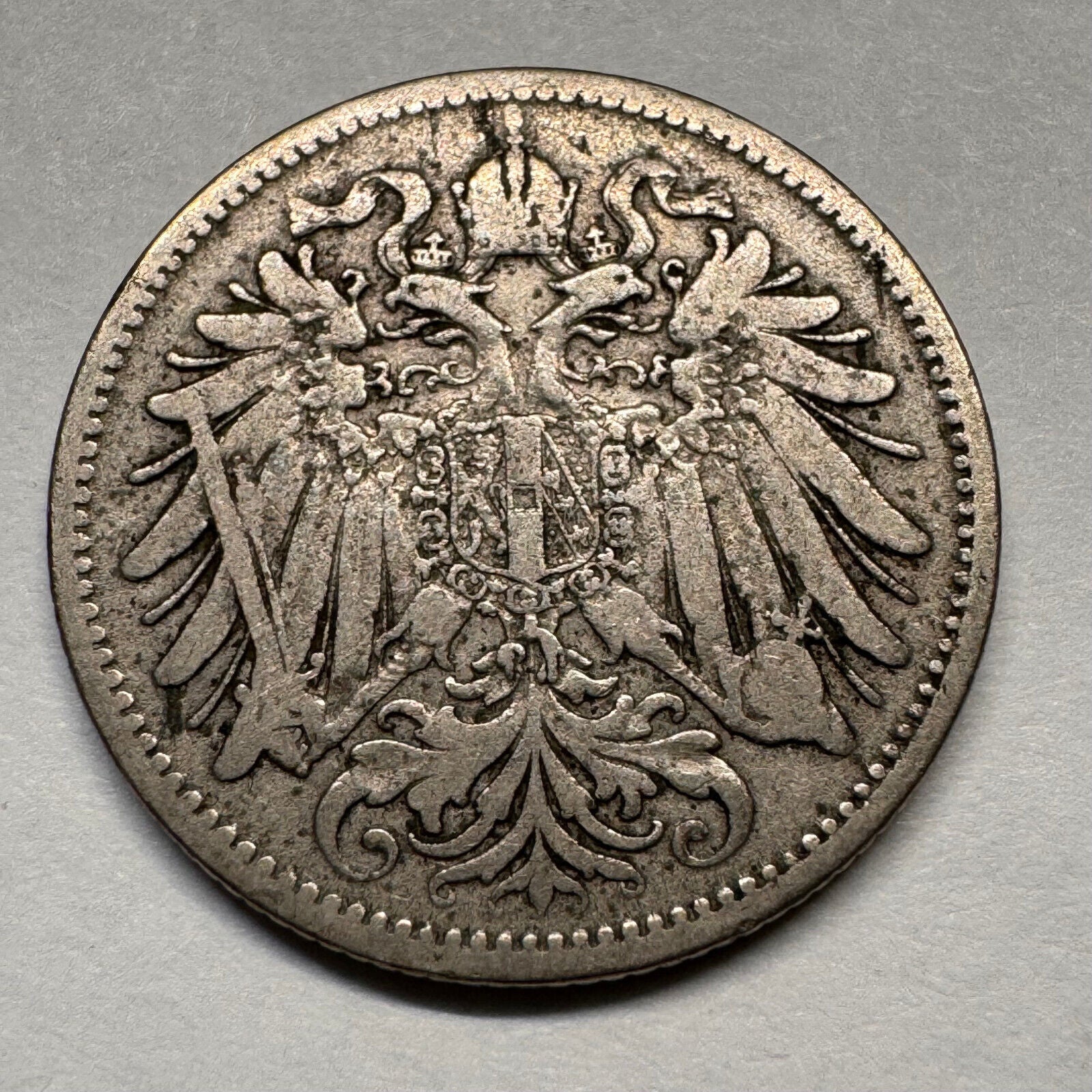 1893 Austria 20 Heller - Beautiful Coin - #A-019
