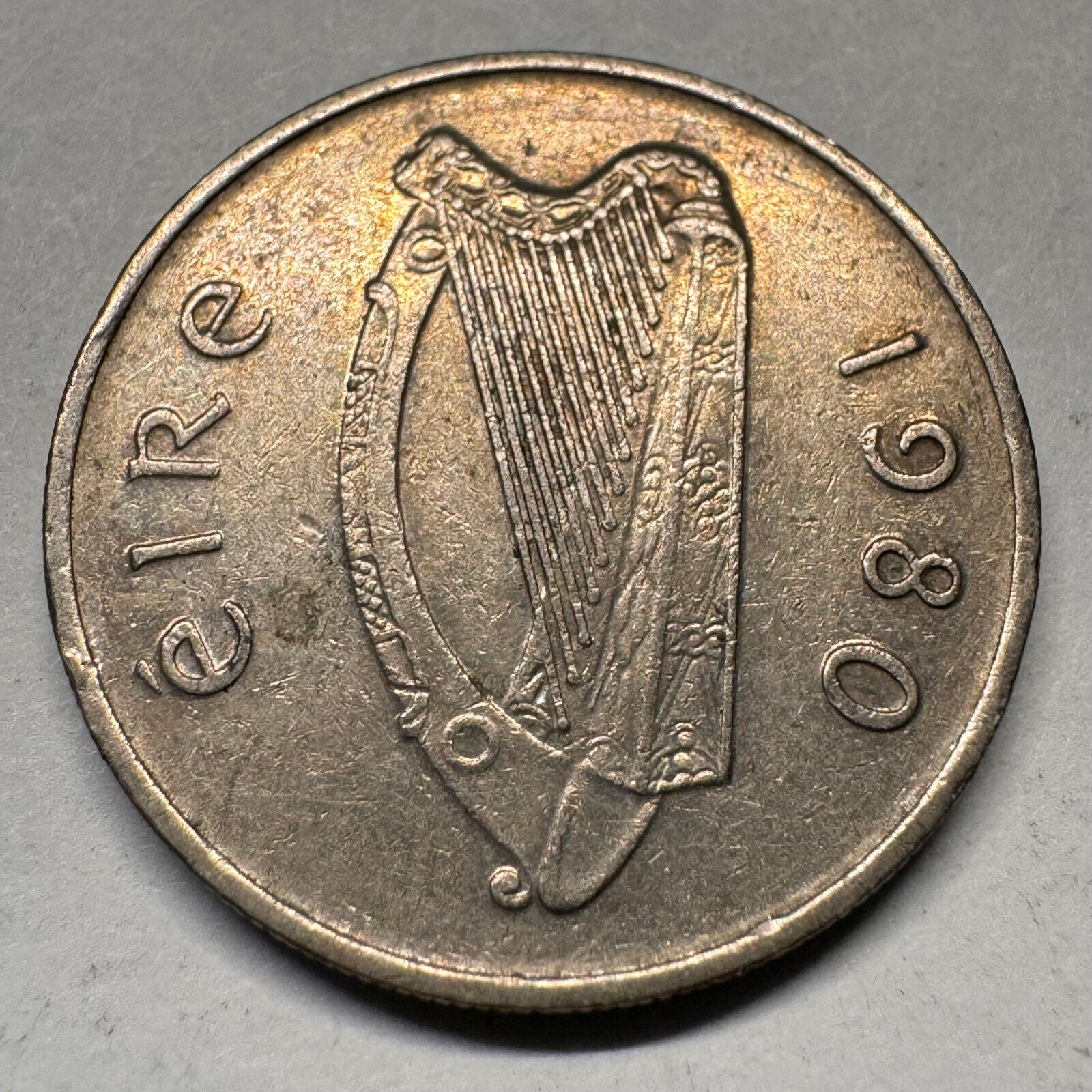 1980 Ireland 5 Pence - Beautiful Coin - #A-049