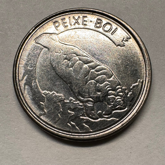 1992 Brazil 100 Cruzeiros - Beautiful Coin - #A-034