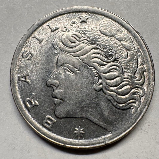 1967 Brazil 2 Centavos - Beautiful Coin - #A-027