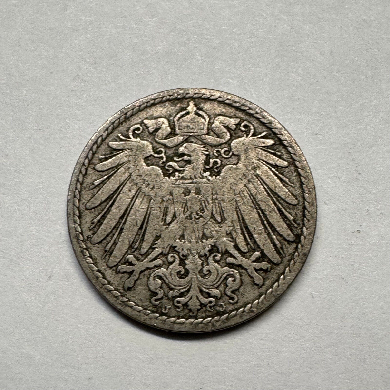 1899 Germany 5 Pfennig - Beautiful Coin - #B-011