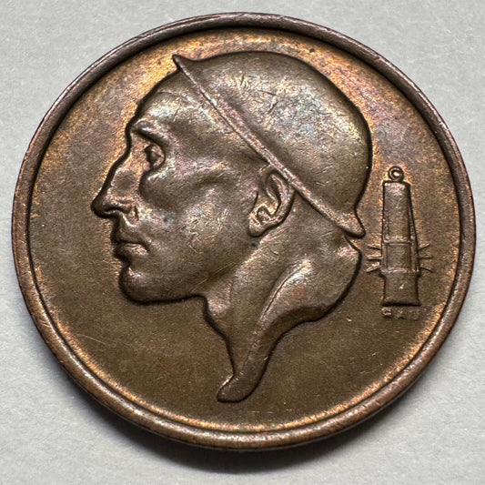 1958 Belgium 50 Centimes - Beautiful Coin - #A-071