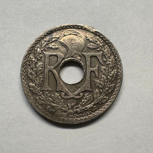 1925 France 5 Centimes - Beautiful Coin - #B-022