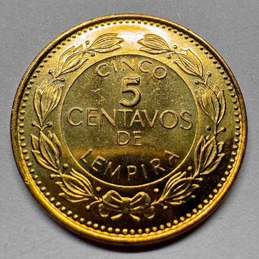 2003 Honduras 5 Centavos - Beautiful Coin - #A-020
