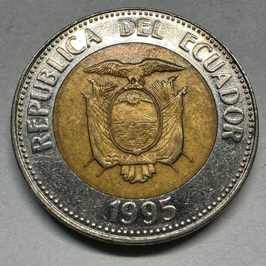 Ecuador 1995 100 Sucres - Antonio José de Sucre - Beautiful Coin - #A-009