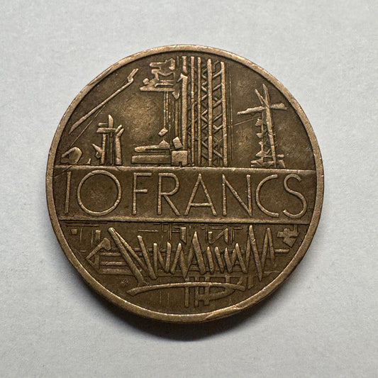 1977 France 10 Francs - Beautiful Coin - #B-022
