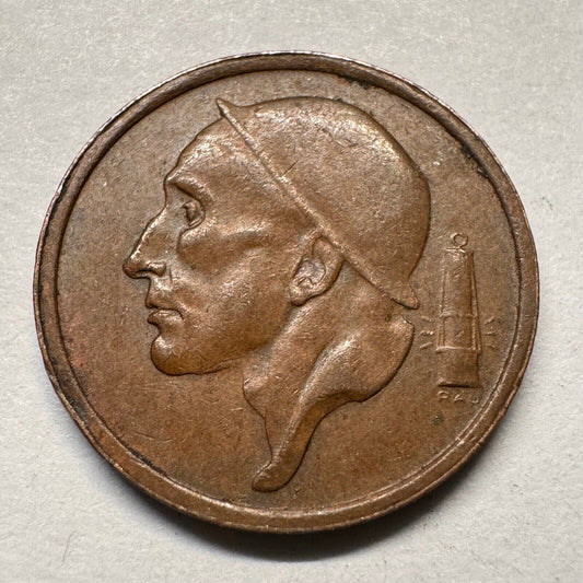 1958 Belgium 20 Centimes - Beautiful Coin - #A-055