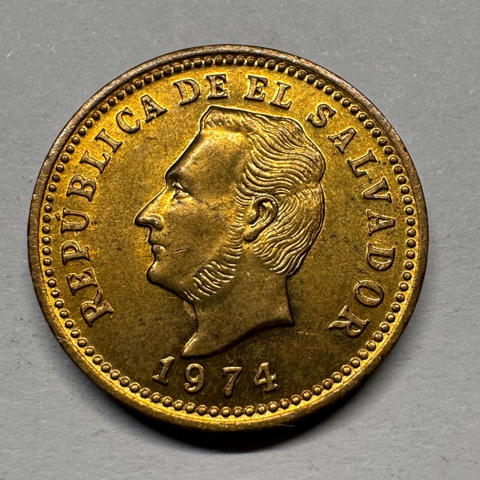 1974 El Salvador 3 Centavos - Beautiful Coin - #A-020
