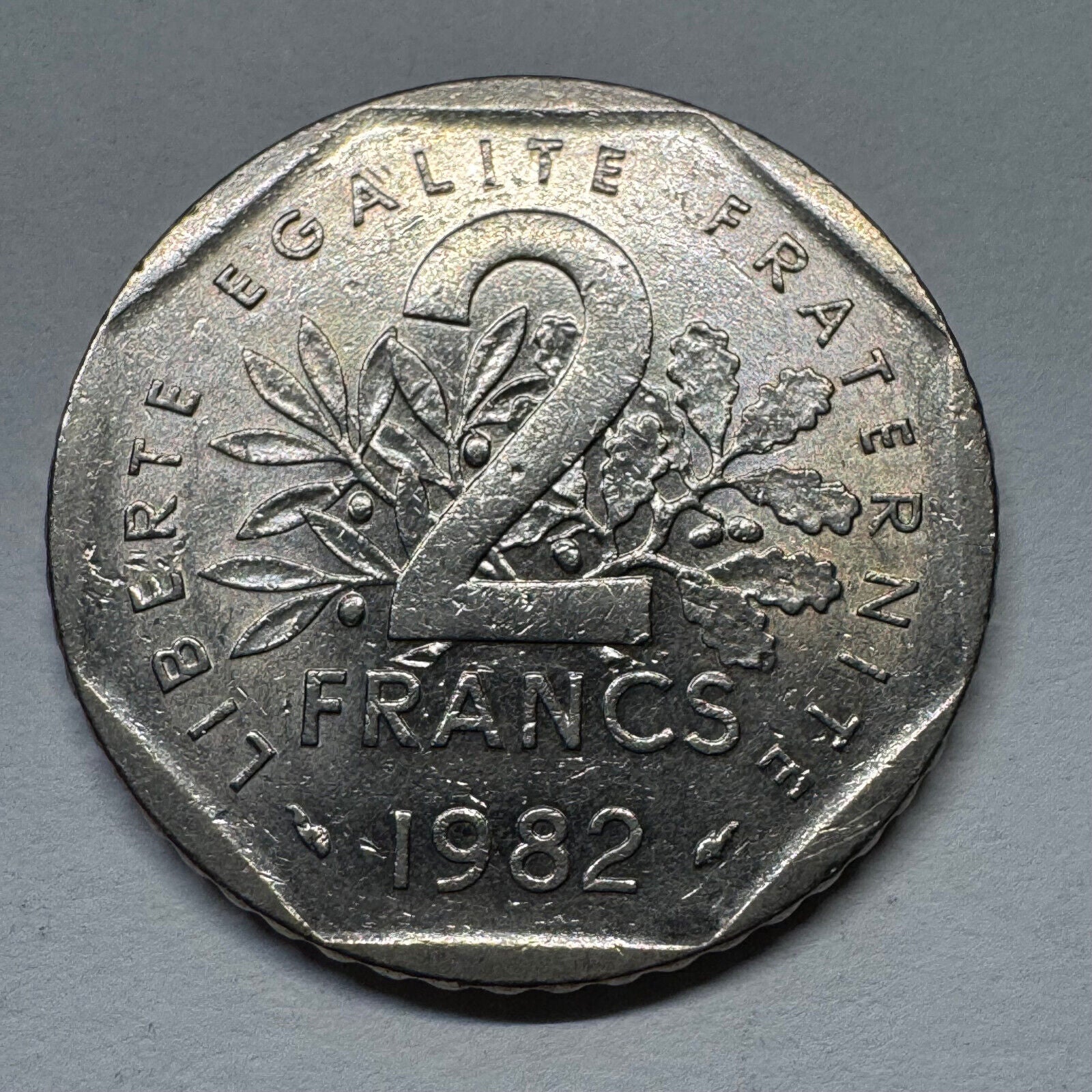 1982 France 2 Francs - Beautiful Coin - #B-057
